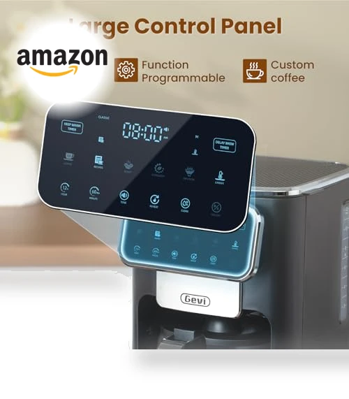Programmable Drip Coffee Maker — Brewing Excellence, Gevi