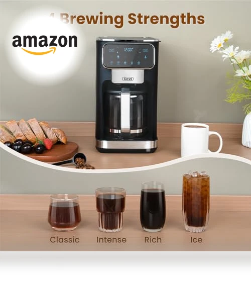 Programmable Drip Coffee Maker — Brewing Excellence, Gevi
