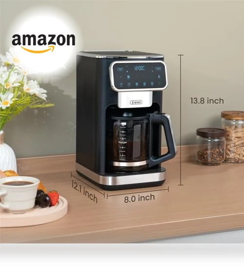 Programmable Drip Coffee Maker — Brewing Excellence, Gevi