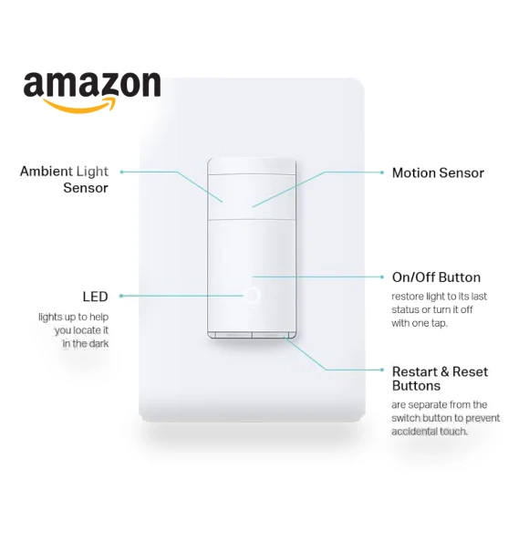 Smart Motion Sensor Switch — Smart Motion Sensors, TP-Link