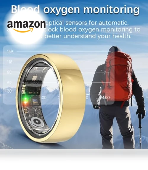 Smart Ring Fitness Tracker — Smart Rings, UXOXU