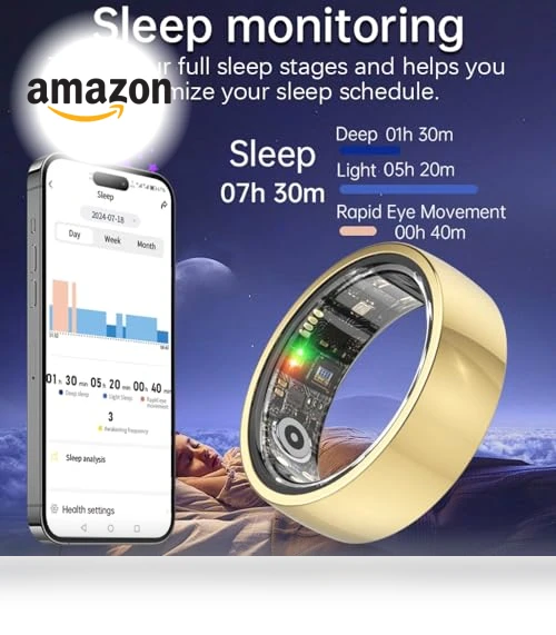 Smart Ring Fitness Tracker — Smart Rings, UXOXU