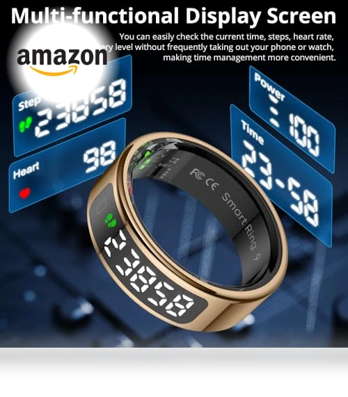 Smart Ring with Touch Display — Smart Rings, COLMI