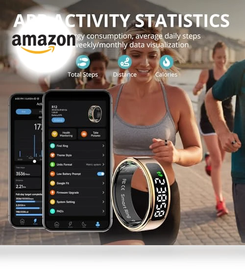 Smart Ring with Touch Display — Smart Rings, COLMI