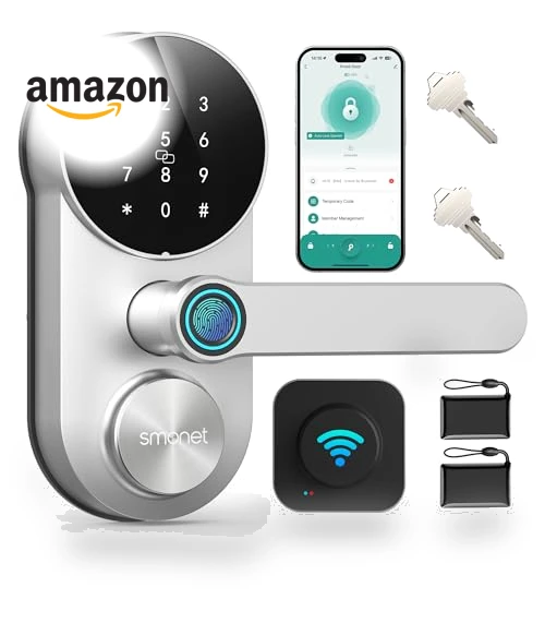 Smart WiFi Lock for Front Door — Smart Home Security, SMONET
