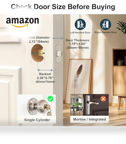 Smart WiFi Lock for Front Door — Smart Home Security, SMONET