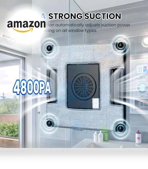 Smart Window Cleaning Robot — Squeegees, SGMSIGMA