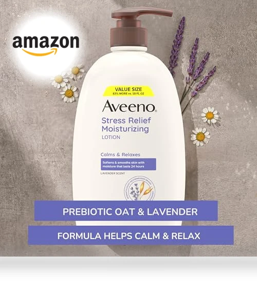 Stress Relief Moisturizing Body Lotion — Body Creams, Aveeno