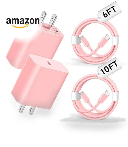 USB C Charger 2Pack with Fast Charging Cable — Chargers