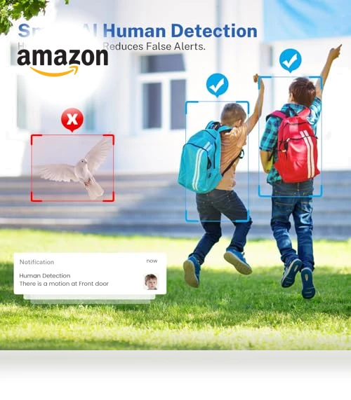 Video Doorbell Camera Wireless — Smart Home Security, FineLuck