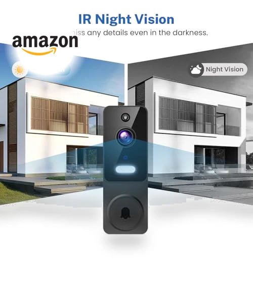 Video Doorbell Camera Wireless — Smart Home Security, FineLuck