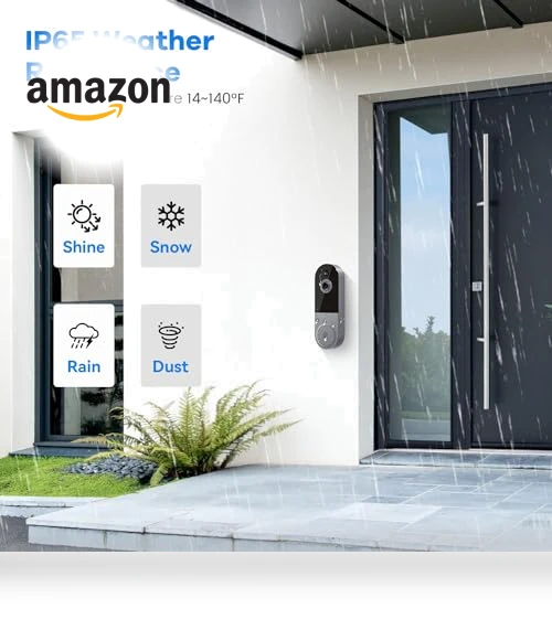 Video Doorbell Camera — Smart Home Security, SUNNYJANE