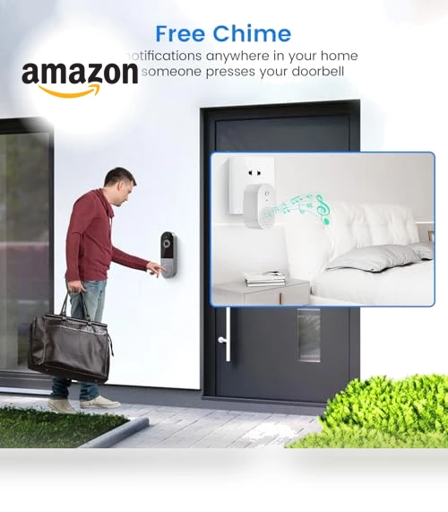 Video Doorbell Camera — Smart Home Security, SUNNYJANE