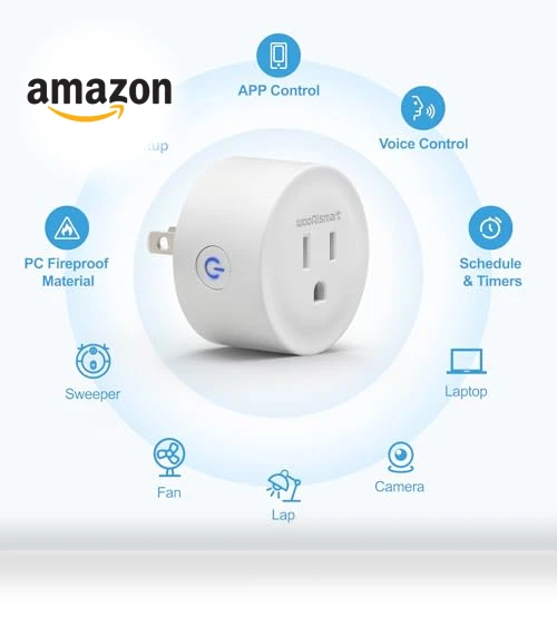 WiFi Smart Plug — Smart Home Hubs & Controllers, wooaismart