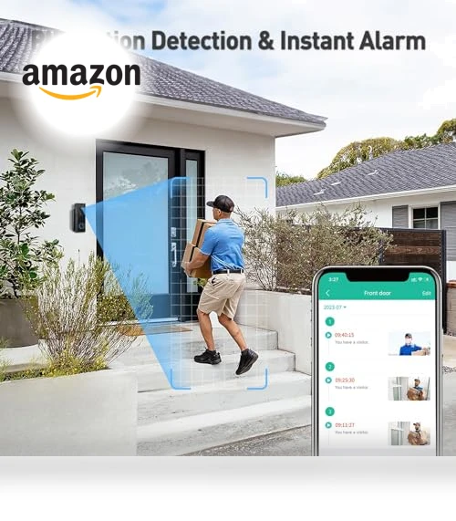 Wireless Doorbell Camera — Smart Home Security, XTU