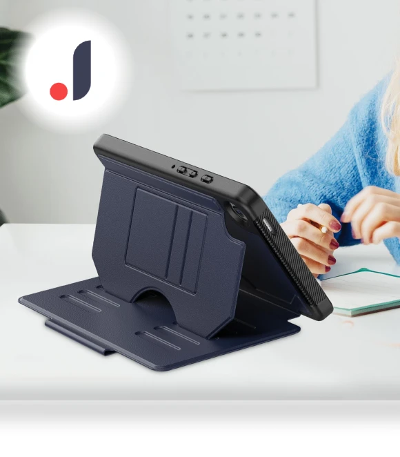 5-Level Stand Tablet Cover with Pen Slot — Keyboard Cases, Smartwatch 2025