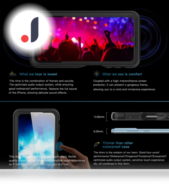 Anti-Drop Case with Built-in Screen Protector — Bumpers, REDPEPPER