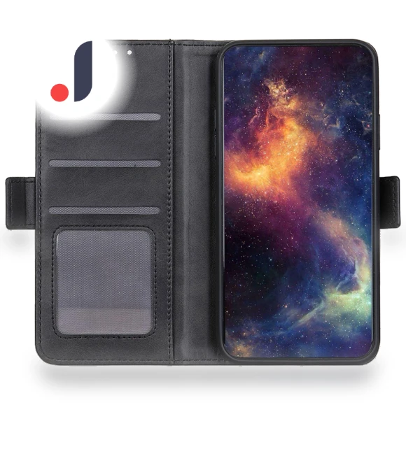Anti-Scratch Leather Wallet Phone Cover — Basic Cases, Smartwatch 2025