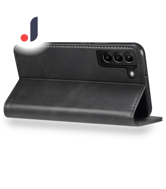 Auto-absorbed Magnetic Well-protected Stand Wallet Leather Phone Case — Phone Accessories, SUTENI