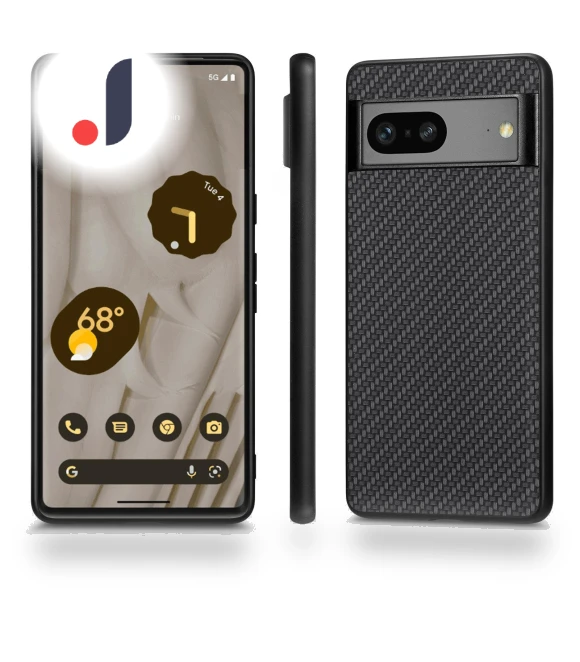Carbon Fiber Texture Phone Back Case — Bumpers, Smartwatch 2025