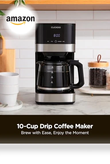 Classic 10-Cup Drip Coffee Maker — Coffee Makers, CUCKOO
