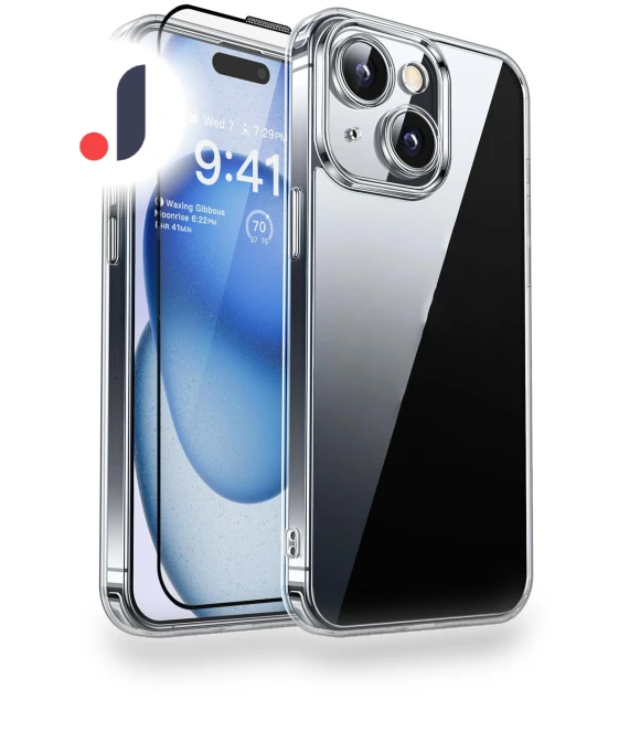 Clear TPU Phone Cover with Easy Installation — Screen Protectors, Smartwatch 2025