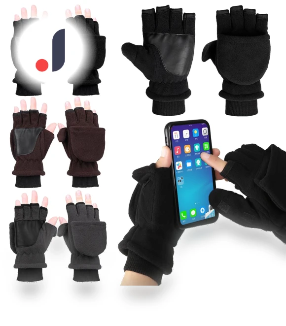 Convertible Touchscreen Sports Gloves — Gloves & Mittens, GZhuiyin