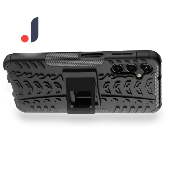 Cool Tire Texture Kickstand Drop-proof Phone Case — Phone Accessories, Smartwatch 2025