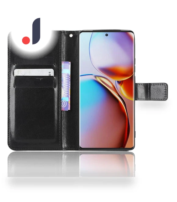 Crazy Horse Texture Magnetic Flip Wallet Stand Phone Case — Flip Cases, Smartwatch 2025