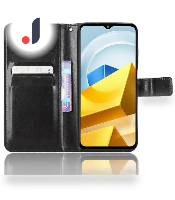 Crazy Horse Texture PU Leather Anti-fingerprint Case Stand Wallet Phone Cover — Flip Cases, Smartwatch 2025