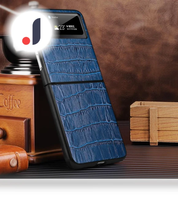 Crocodile Texture Genuine Leather Coating Anti-scratch Hard PC Phone Case — Basic Cases, Smartwatch 2025