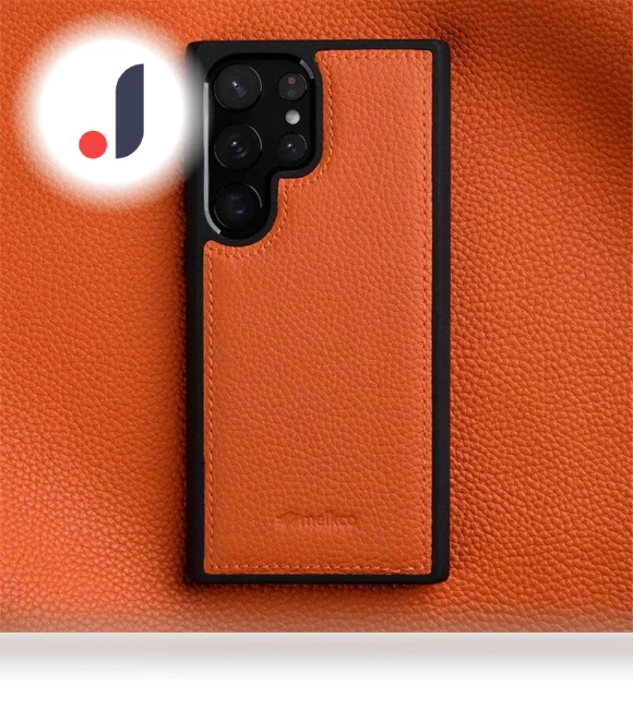 Genuine Cow Leather Coated Hard PC Slim Case — Basic Cases, MELKCO
