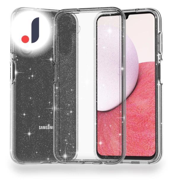 Glittery Powder Soft TPU+Hard PC Protective Phone Case — Back Covers, Smartwatch 2025