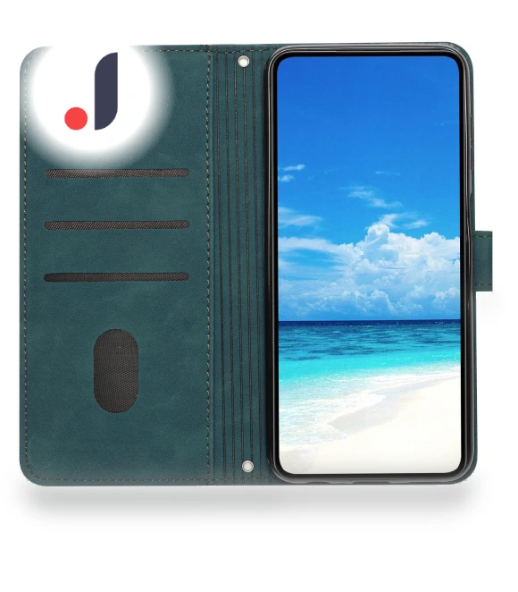 Heart Shape Imprinted Skin-touch PU Leather Stand Wallet Phone Case — Phone Accessories, Smartwatch 2025