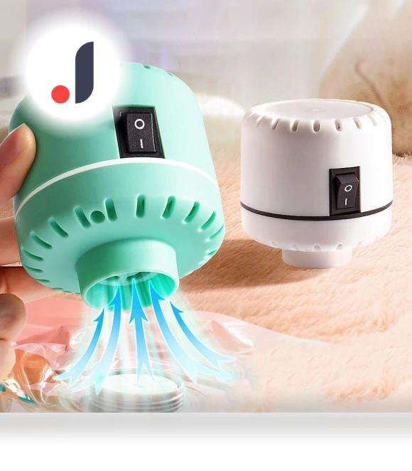 Inflatable Electric Vacuum Pump for Bags — Packing Organizers, BooPai