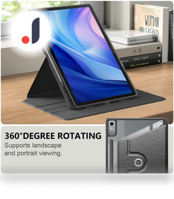 Leather+Acrylic+TPU Stand Tablet Cover — Keyboard Cases, Smartwatch 2025