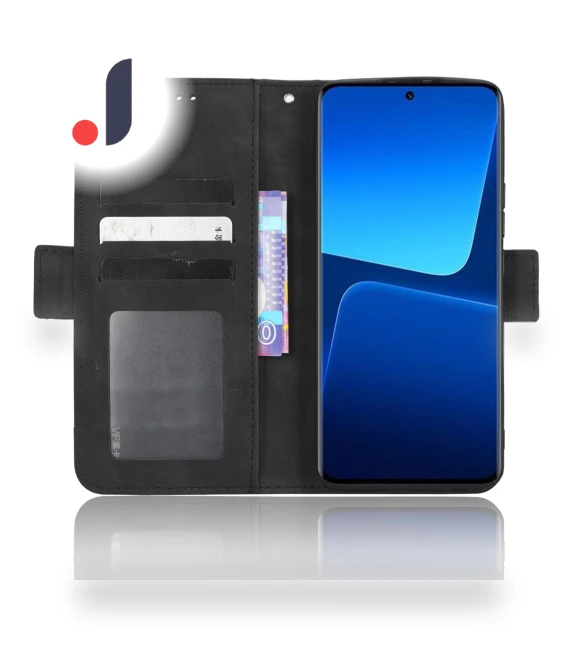 Leather Phone Case with Card Slots and Stand — Flip Cases, Smartwatch 2025