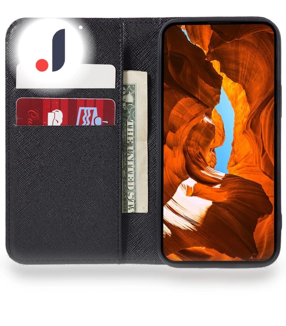 Magnetic Closing Cross Texture Leather Phone Cover — Smartwatch Protectors, Smartwatch 2025