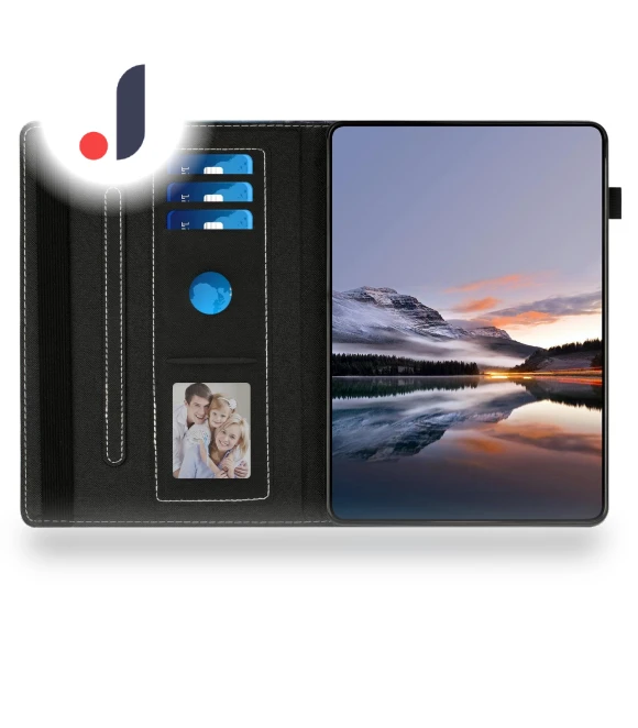 Pattern Leather Tablet Cover with Auto Sleep/Wake — Keyboard Cases, Smartwatch 2025