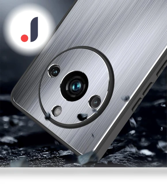 Protective Case Aluminum Alloy+TPU Brushed Mobile Phone Cover — Basic Cases, Smartwatch 2025