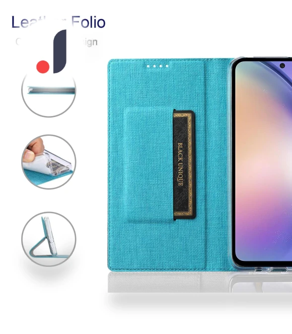 PU Leather Phone Case with Card Slots and Stand — Phone Accessories, VILI