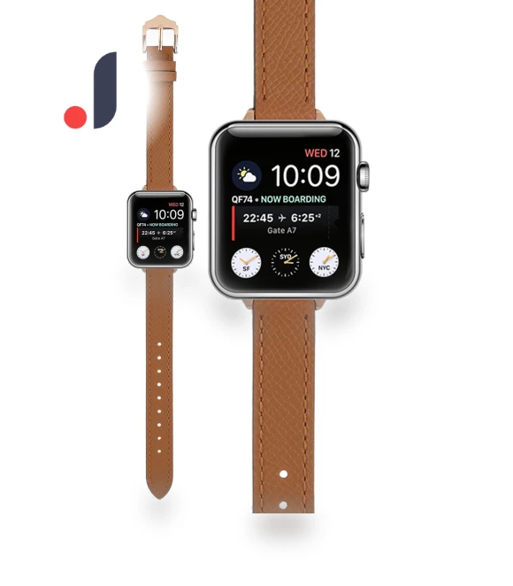 PU Leather Smart Watch Band — Bands, Smartwatch 2025
