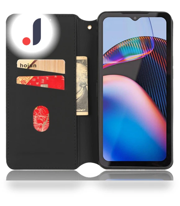Rhombus Imprinted PU Leather Phone Case Wallet Stand Flip Cover — Flip Cases, Smartwatch 2025