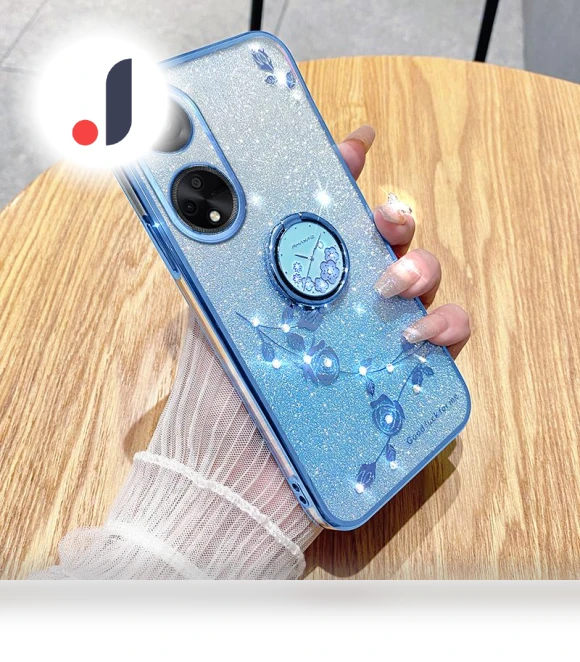 Ring Kickstand Glitter TPU Case — Screen Protectors, Smartwatch 2025
