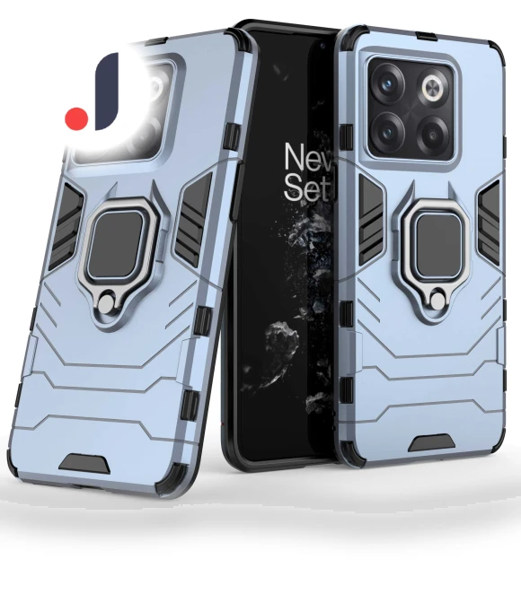 Ring Kickstand Phone Case Armor Shockproof Military Hard PC Soft TPU Hybrid Protective Cover — Basic Cases, Smartwatch 2025