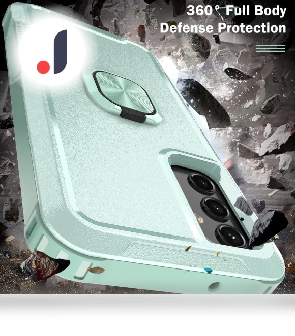 Rotatable Ring Kickstand Phone Case — Phone Accessories, Smartwatch 2025