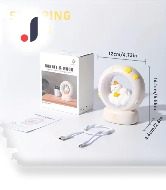 Sleeping Kitten Night Light — Night Lights, Houspace