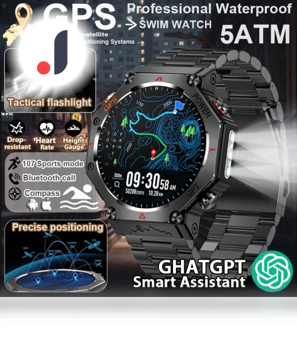 Smart Watch with AI Assistant — Smartwatches, ElectronicsHome