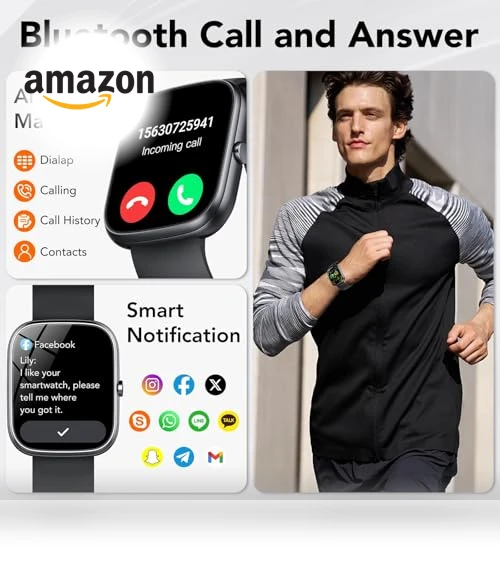 Smart Watch with Heart Rate Monitor — Smartwatches, taopodo