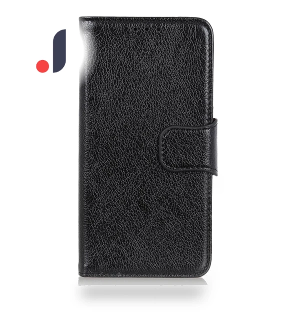 Split Leather Nappa Texture Wallet Phone Cover — Basic Cases, Smartwatch 2025